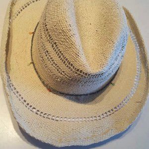 WOW! Lucky Brand NWT Straw Cowgirl Hat
